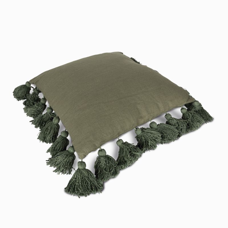 Cojin-borlas-verde
