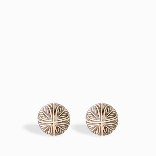Pomo Flor madera Wask set x 2