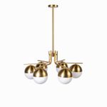 Lampara-Estrella-6-globos-Brass