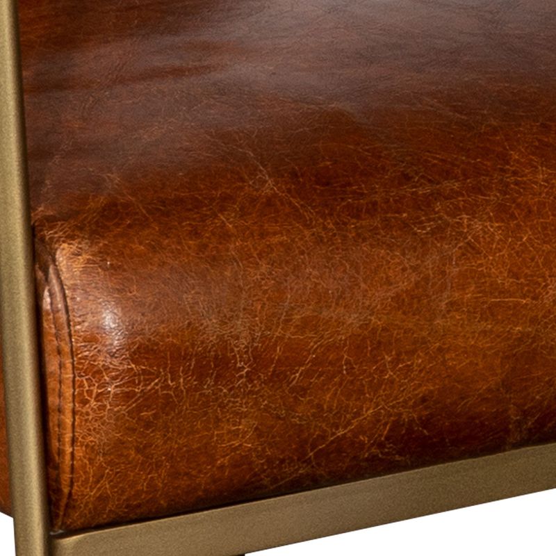 Silla-Iron-Cuero-Miel