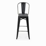 Silla-bar-industrial-negra