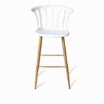 Silla-bar-rail-redonda-blanca