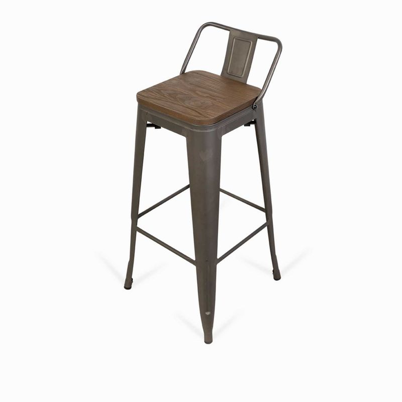 Silla-bar-industrial-madera-gun
