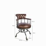Silla-de--escritorio-en-cuero-cafe