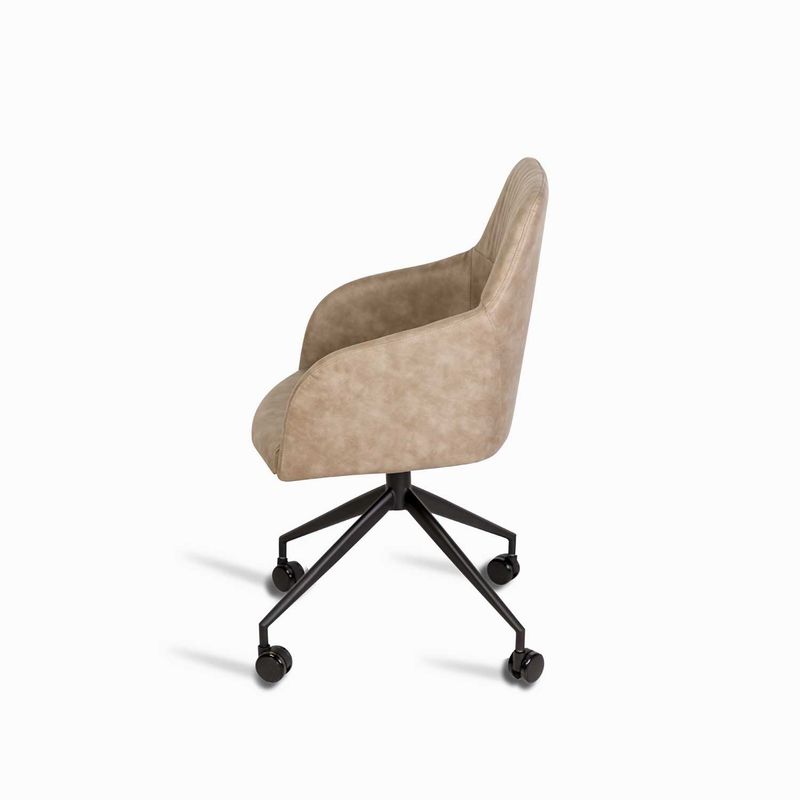 Silla-Ellis-escritorio-con-ruedas-gris