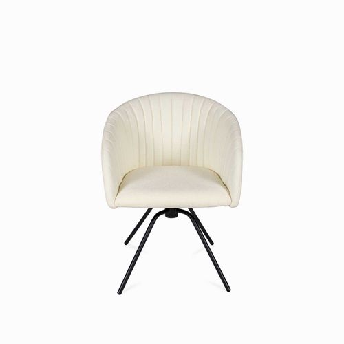 Silla escritorio Tisiana beige 79x58x55