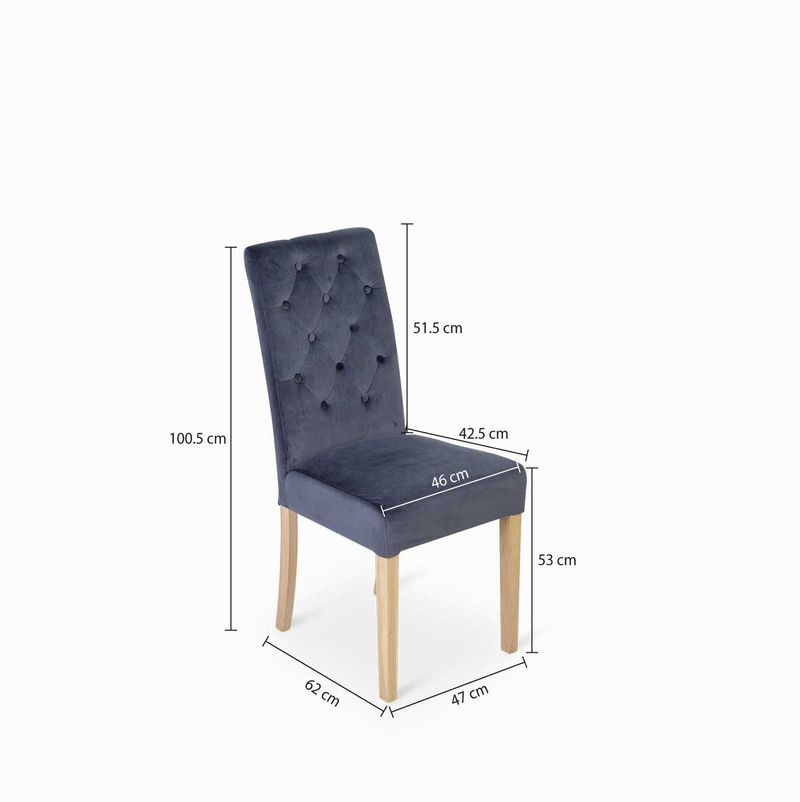 Silla-de-comedor-con-espaldar-alto-capitoneado-velvet-azul