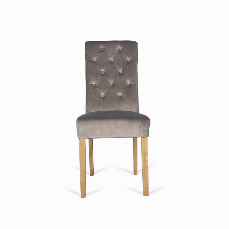 Silla-de-comedor-con-espaldar-alto-capitoneado-velvet-gris