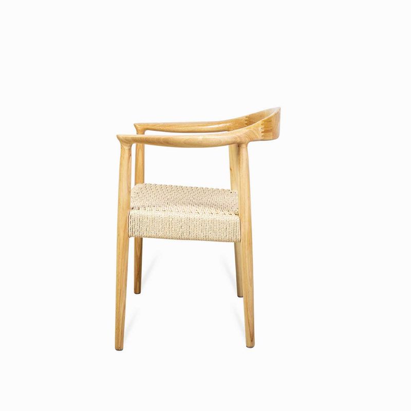 Silla-Arco-madera-de-caucho