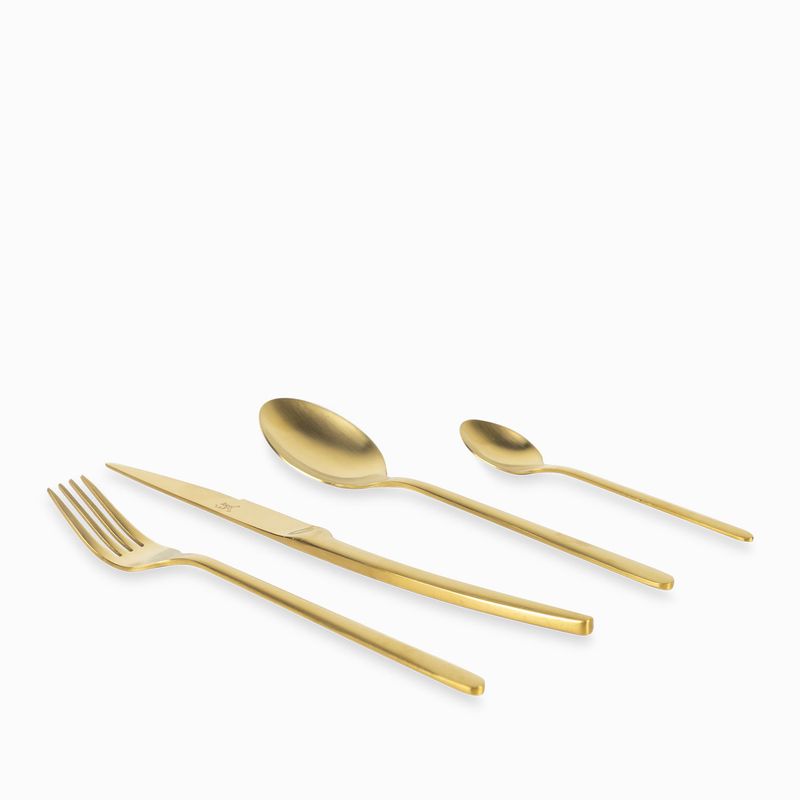 Set-de-cubiertos-line-dorado-mate-16-pcs