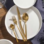 Set-de-cubiertos-line-dorado-mate-16-pcs