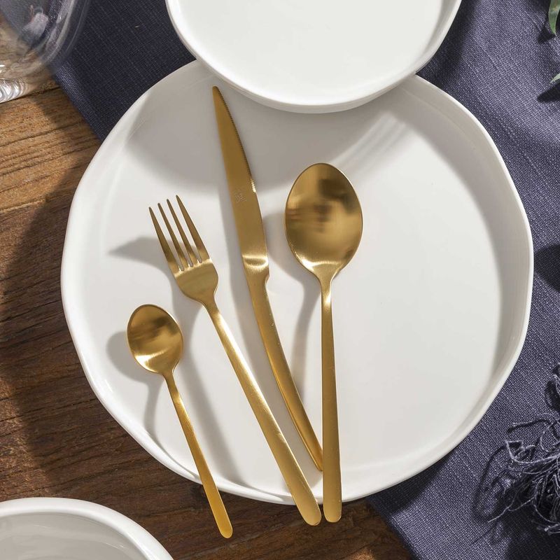 Set-de-cubiertos-line-dorado-mate-16-pcs