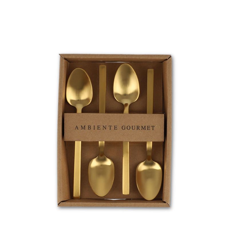 Cucharas-postre-dorado-mate-set-x-4