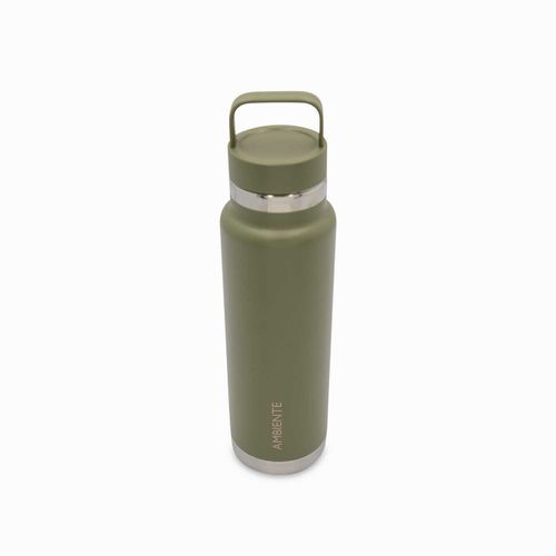 Termo doble pared verde oscuro 600ml