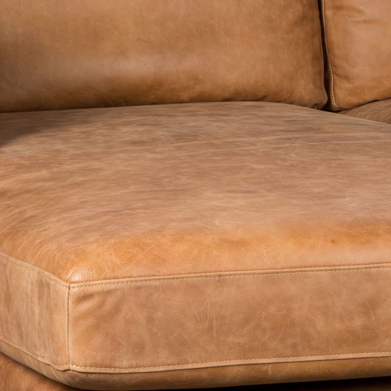 Sofa-en-L-Italian-Cognac