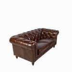 Sofa-Cuero-2-puestos-capitoneado