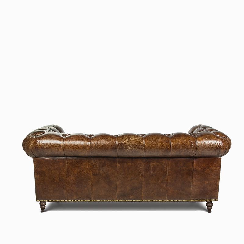 Sofa-Cuero-2-puestos-capitoneado