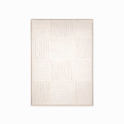 Cuadro Basilisa blanco 143x103