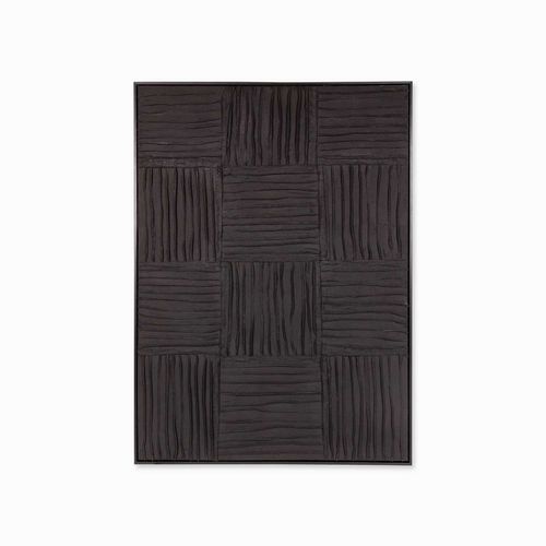 Cuadro Basilisa negro 143x103