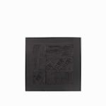 Cuadro-Mirta-negro-ii-82x82