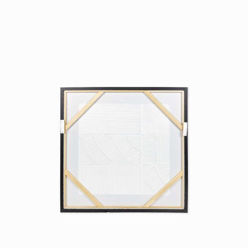 Cuadro Mirta negro ii 82x82