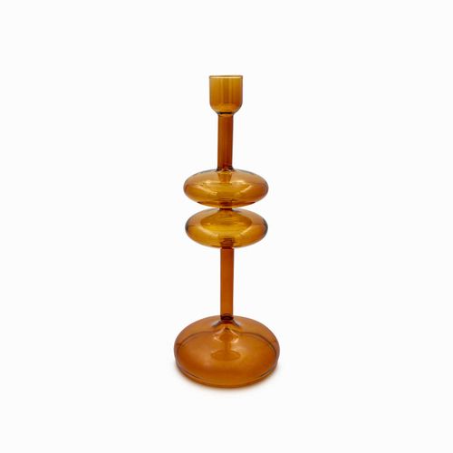 Candelabro Akri ambar grande