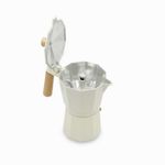 Cafetera-moka-9-tazas-blanca-mango-en-madera