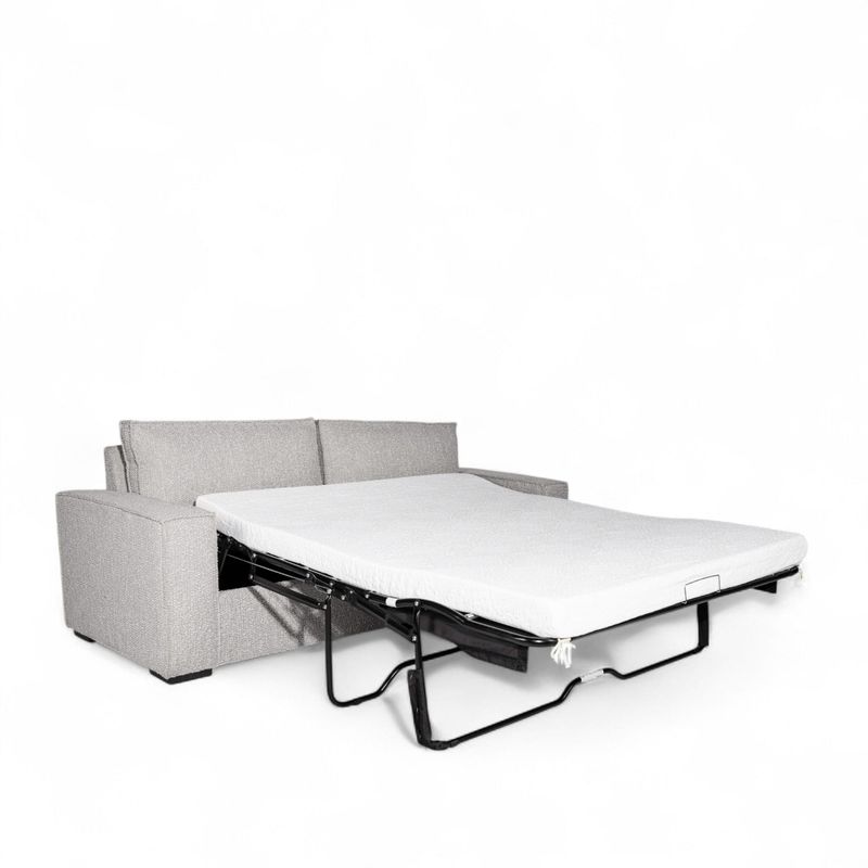 Sofa-cama-Agora-gris-boucle-89x217x85