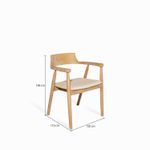 Silla-Comedor-Mercy-Beige