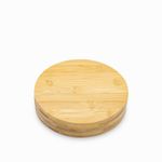 Kit-vino-caja-bambu-redonda-set-x4