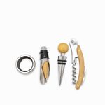 Kit-vino-caja-bambu-redonda-set-x4