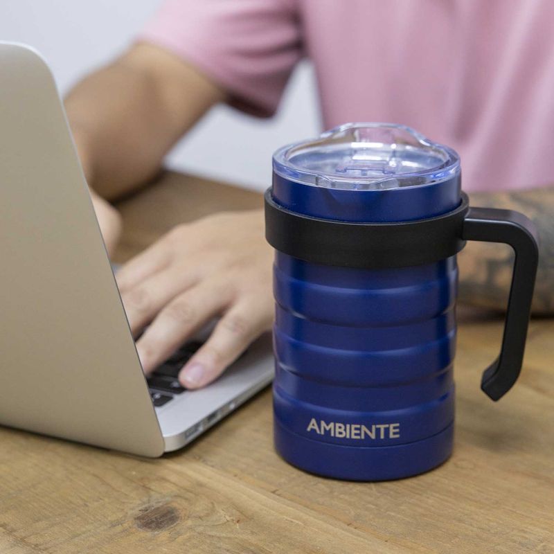 Mug-doble-pared-acero-azul-oscuro-550ml