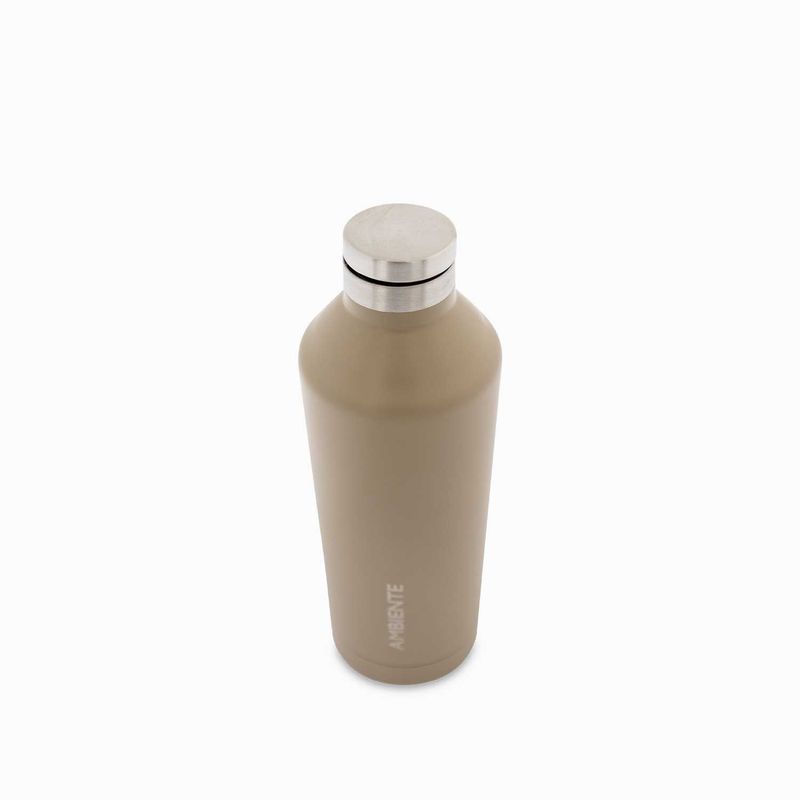 Botella-doble-pared-en-acero-taupe