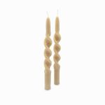 Velas-Torcha-beige-25cm-set-x2