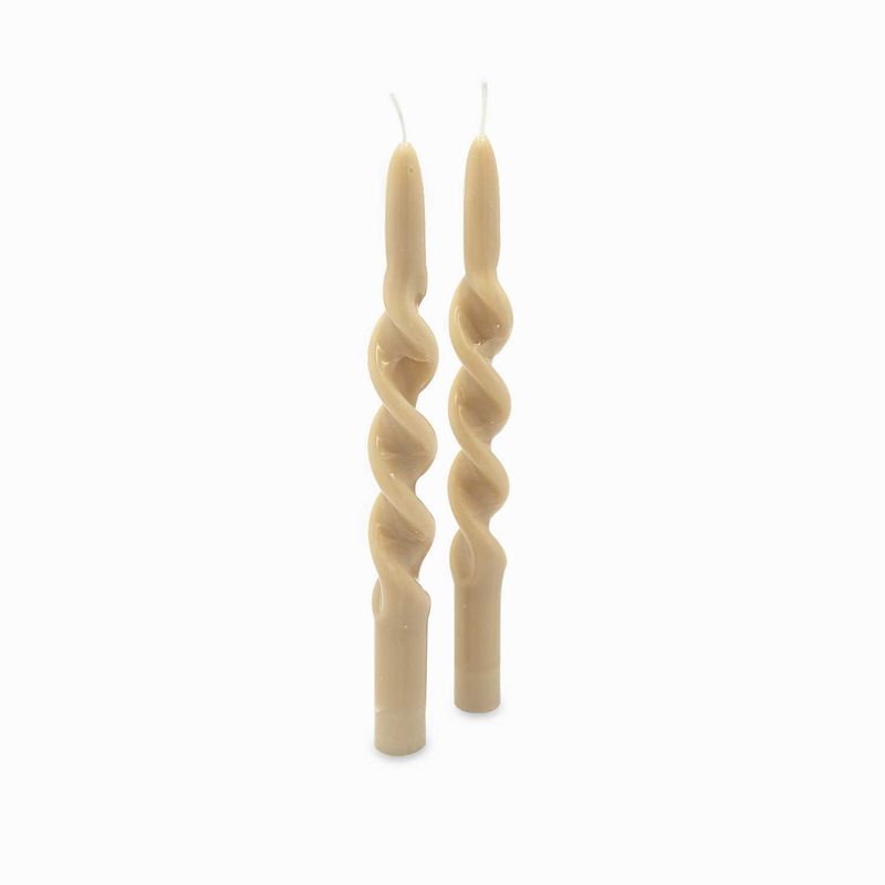 Velas-Torcha-beige-25cm-set-x2