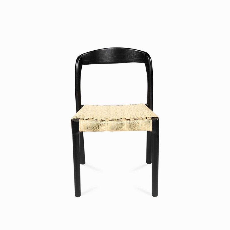 Silla-comedor-Arco-tejida-color-negro