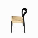 Silla-comedor-Arco-tejida-color-negro