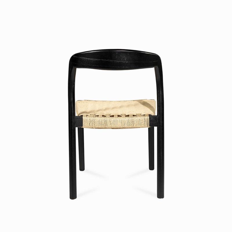 Silla-comedor-Arco-tejida-color-negro