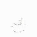 Silla-comedor-arco-y-rayas-blanca