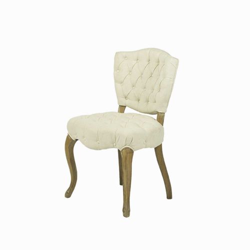 Silla de comedor capitoneada