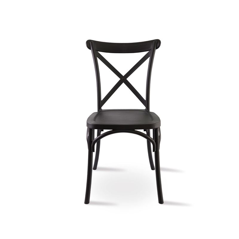 Silla-X-negra-en-plastico-apilable