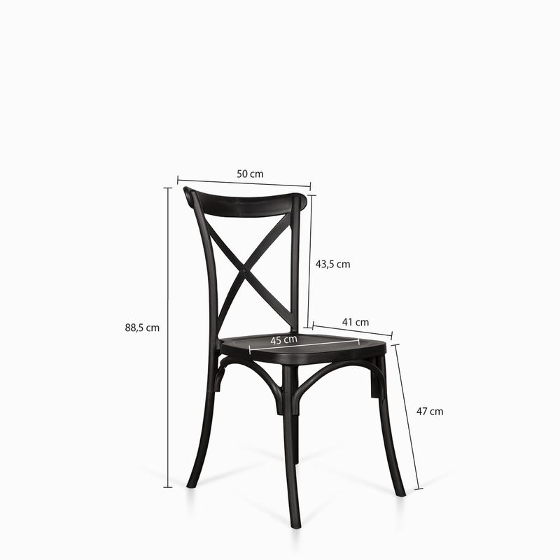Silla-X-negra-en-plastico-apilable