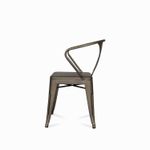 Silla-comedor-industrial-brazo-peak-gun