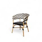 Silla-de-comedor-Bistro-blanco-y-beige-78x58x63