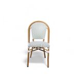 Silla-de-comedor-Bistro-sin-brazos-blanco-y-verde-89x48x59