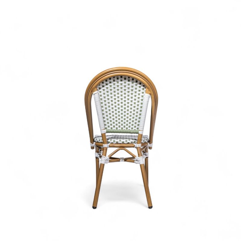 Silla-de-comedor-Bistro-sin-brazos-blanco-y-verde-89x48x59