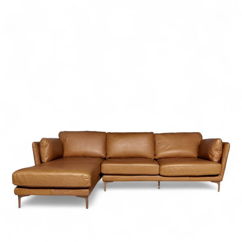 Sofa-en-L-Italian-Cognac