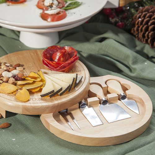 Set para Quesos Redondo x 4