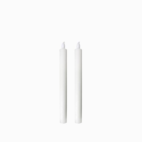 Set x 2 velas led largas 2 x 25 cm