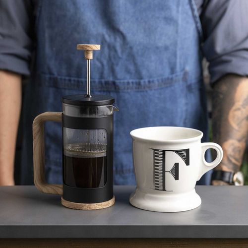 Kit café personalizado-Letra F